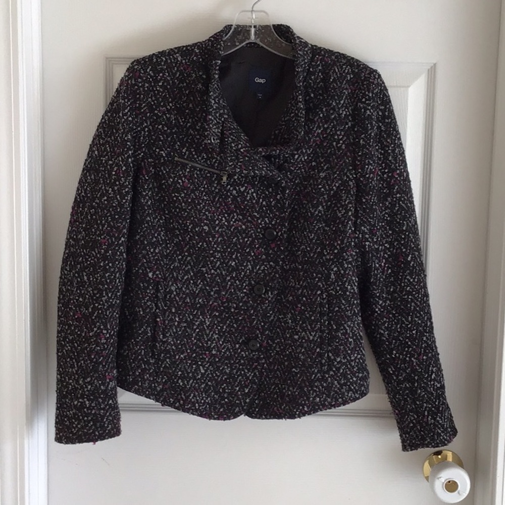 GAP Jacket TEXTURED BOUCLE -BEAUTIFUL!